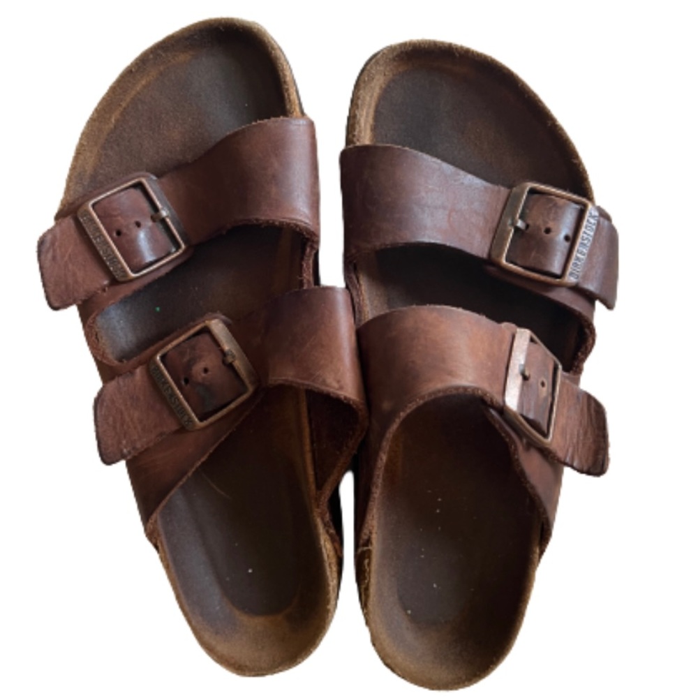 Birkenstocks | Brown Leather | Size 9